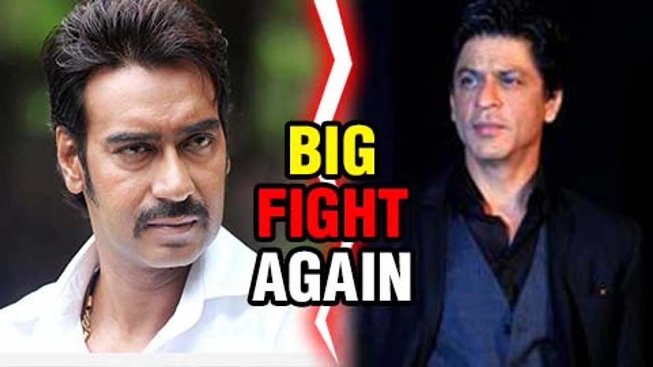 Big fight 2016 : Shahrukh Khan and Ajay Devgn, SRK Makes Ajay Devgn Nervous