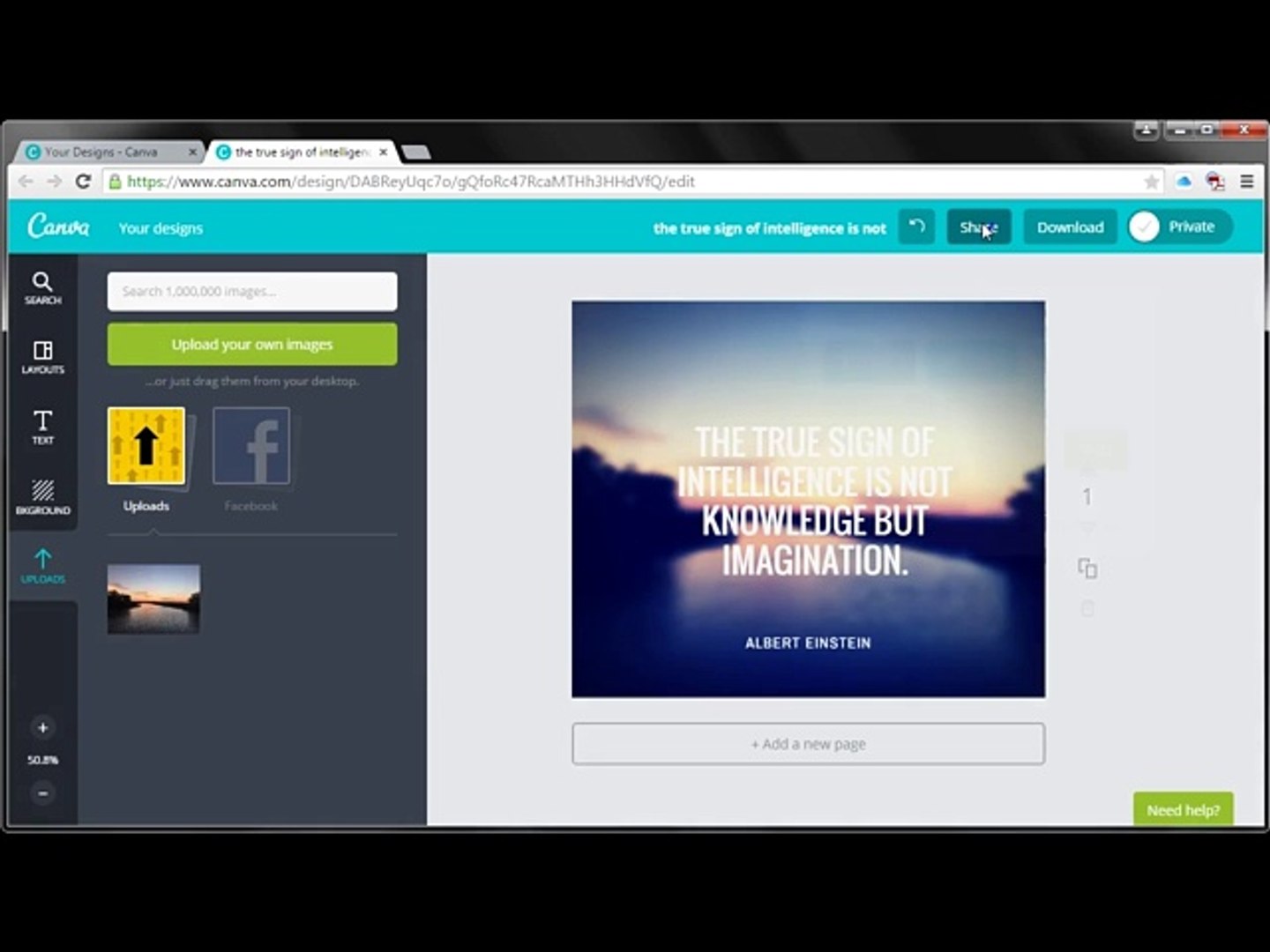 14-Sharing Your Design - Canva Beginner's Guide