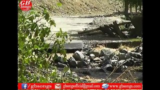 Gilgit Baltistan Flood footage at ghizer Dalnat