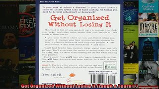 READ book  Get Organized Without Losing It Laugh  Learn  FREE BOOOK ONLINE