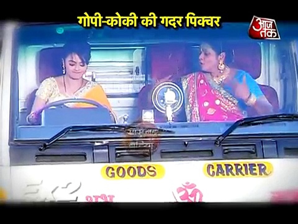 Saath nibhaana saathiya-Koki-Gopi on a Truck drive-16th apr 16-SBB Segment