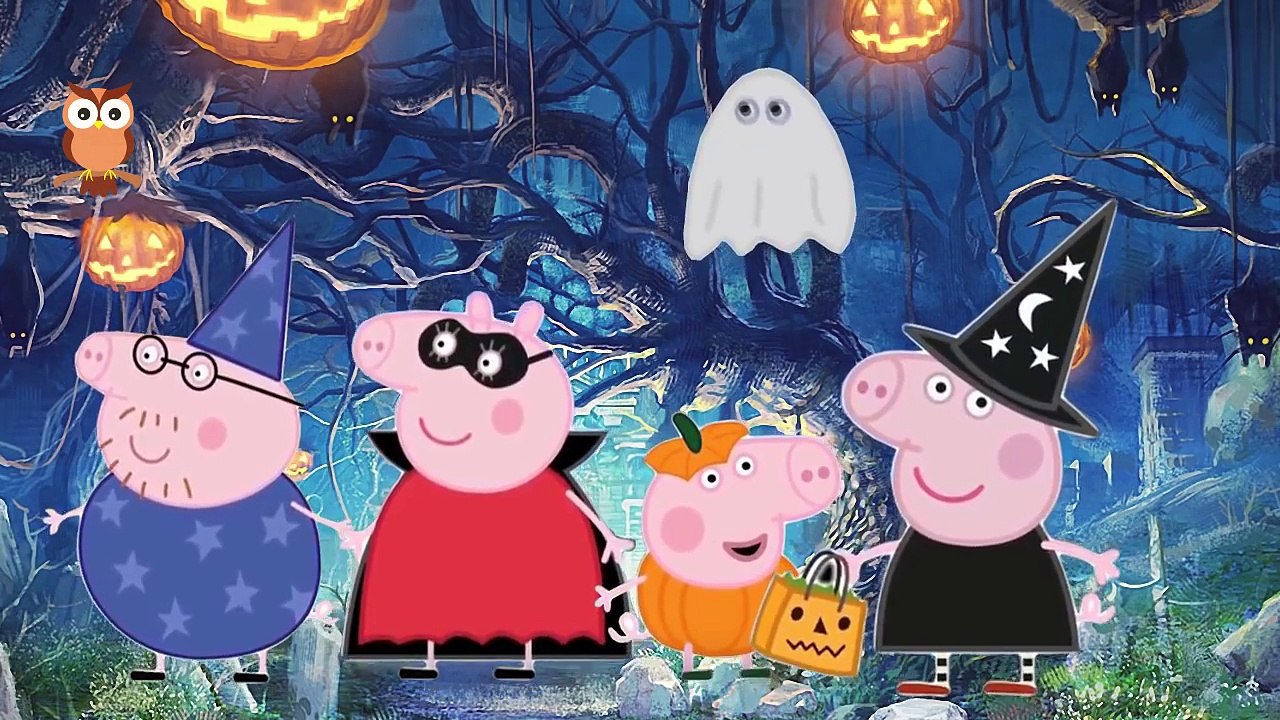 Peppa Pig Halloween Family Finger / Nursery Rhy...