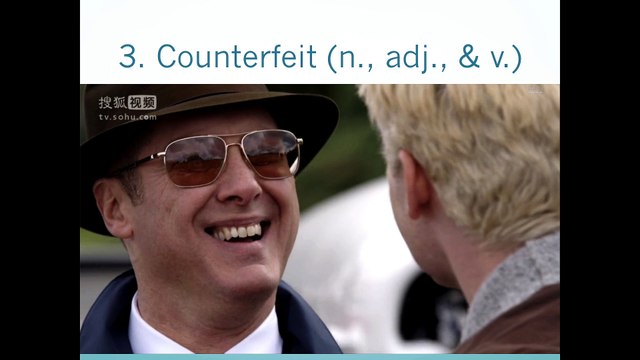 Vocabulary List - Learn GRE, LSAT, & Advanced SAT/ACT/GCE Vocabulary from TV Series #1