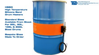 HSSD/D Drum & Container Band Heater - Drum Heating Solutions - HSSD/A, HSSD/B, HSSD/C