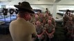 Marine Corps Boot Camp – Recruits Meet Drill Instructors