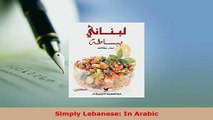 Download  Simply Lebanese In Arabic Download Online