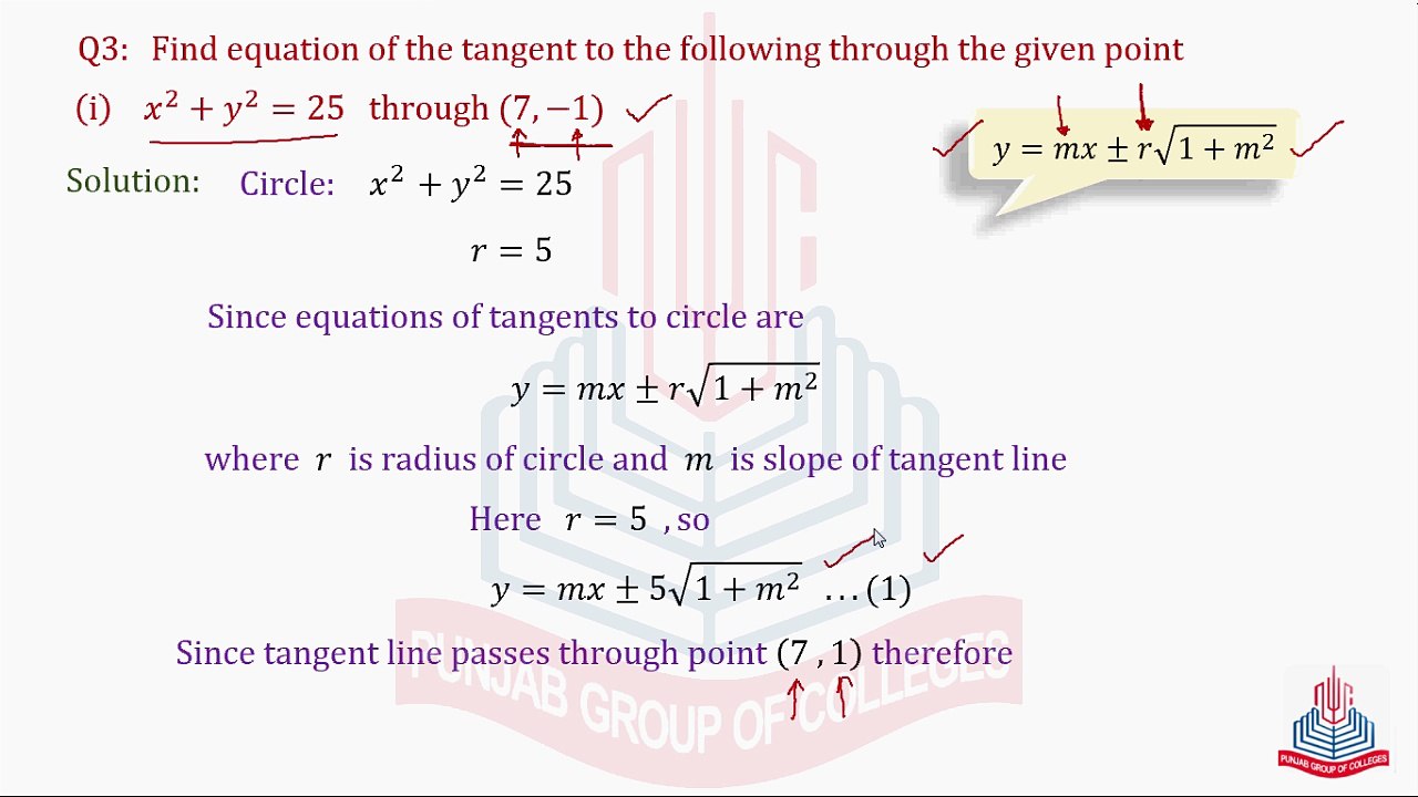 Question No.3 (Part i & ii)