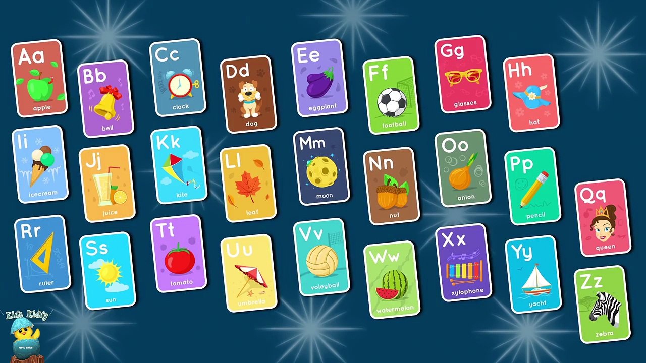 ABC Song | Alphabet Song | A to Z for Children | 2D Animation from KidsKiddy