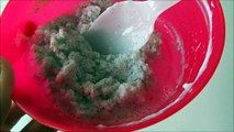 DIY Glitter Ice Cream Slime Putty Easy Ingredients by Bum Bum Surprise Toys