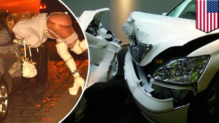 Man crashes car while having sex with prostitute, blames unseen gunman