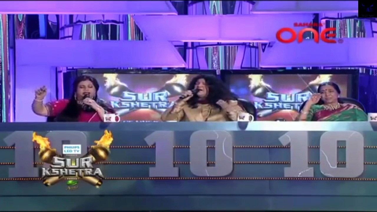 Atif Aslam ,Abida Parween, Runa Laila & Asha Bhosle Live - Lal Meri Pat -Sur-Kshetra