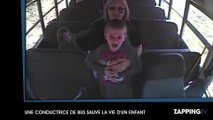 Une conductrice d'un bus sauve un petit garçon de l'étouffement (Vidéo)