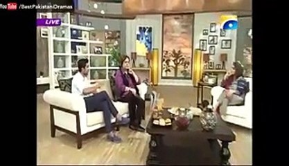 Watch Muhammad Aamir Bashing  Nadia Khan In Her Show before she says you learn all these thing Jail