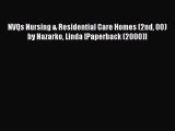 Read NVQs Nursing & Residential Care Homes (2nd 00) by Nazarko Linda [Paperback (2000)] Ebook