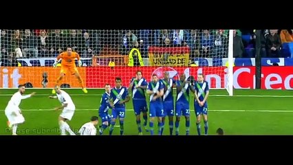 Cristiano Ronaldo Unbelievable Freekick against Wolfsburg UCL 16