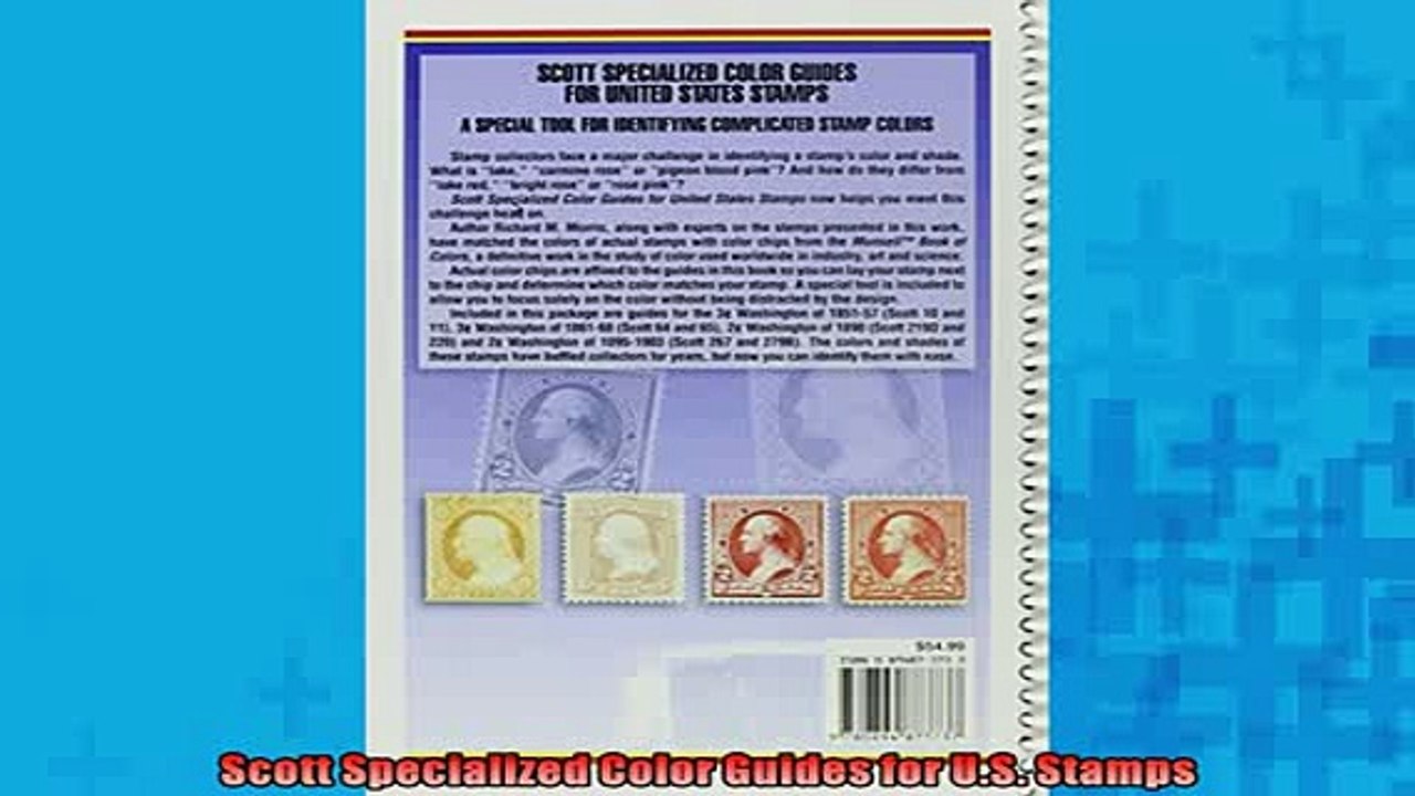 FREE DOWNLOAD  Scott Specialized Color Guides for US Stamps  DOWNLOAD ONLINE