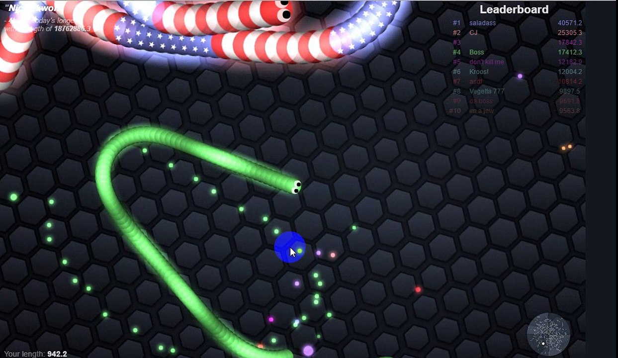 El Nuevo Agario Slither.io Parte 21