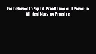 Download From Novice to Expert: Excellence and Power in Clinical Nursing Practice PDF Free