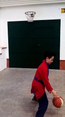 ANTONIO GARCIA MONGE, PREPARANDO EL PARTIDO DEL DOMINGO EN CASA