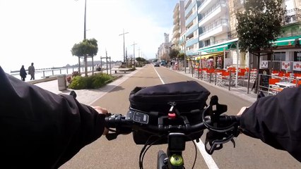 Sortie  en vélo   aux Sables d'olonne  le 15/04/2016