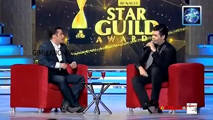 Karan Johar Taunts Salman Khan in Star Guild Awards