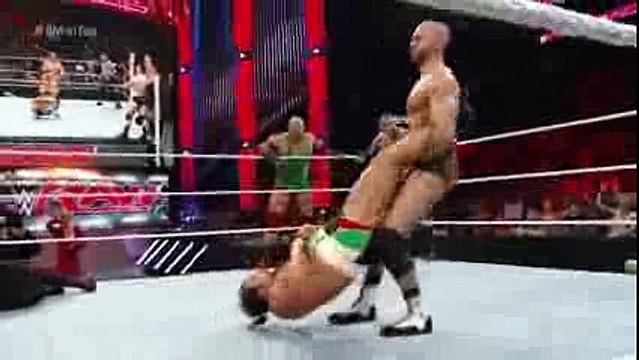 Orton Ryback Cesaro Ziggler vs. Sheamus Big Show Owens Rusev Raw 2015