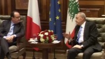 Fransa Cumhurbaşkanı Hollande, Lübnan'da (2)