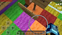 Minecraft PE|JUST ONE FAIL?!|Wipeout Map