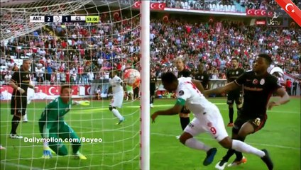 Samuel Eto'o Goal Antalyaspor 2-1 Galatasaray 16-04-2016