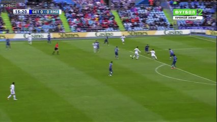 Cristiano Ronaldo Incredible Shot Hits The Post