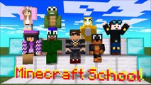 Minecraft School  Little Kelly, Aphmau, Littlelizardgaming, Popularmmos, DanTDM, Animation