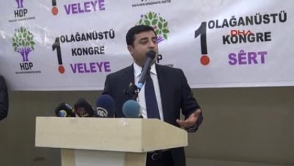 Siirt Hdp Lideri Demirtaş Siirt'te Konuştu-2