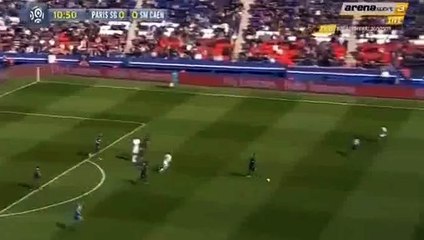 Zlatan Ibrahimovic Goal HD - PSG 1-0 Caen - 16.4.2016 HD