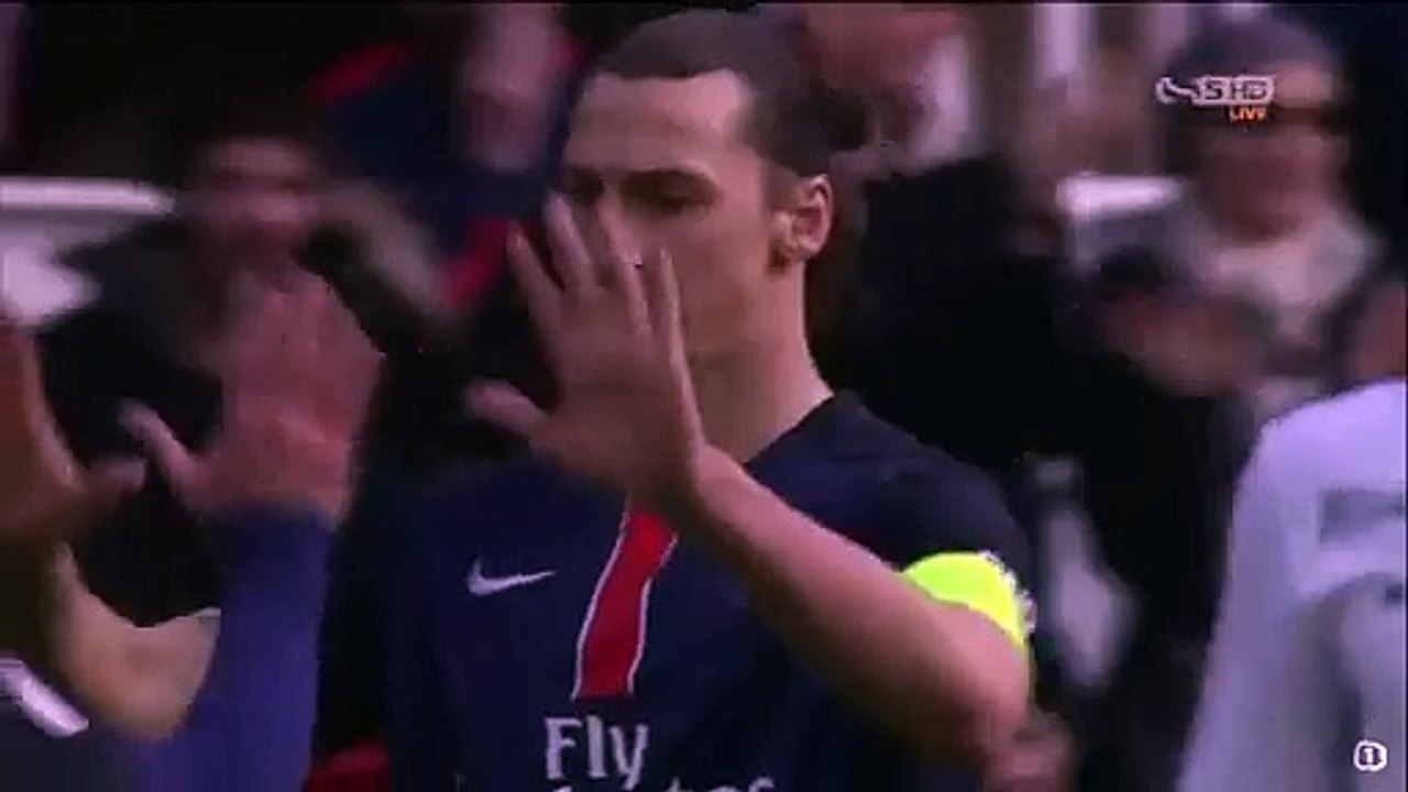 Edinson Cavani Amazing Goal - PSG 2-0 Caen - 16.04.2016 HD