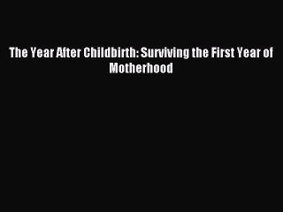 Read The Year After Childbirth: Surviving the First Year of Motherhood Ebook Online