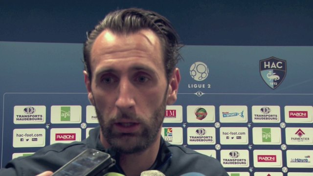 Après HAC - Nancy (1-3), réaction de Ghislain Gimbert