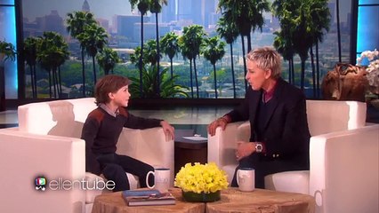 Jacob Tremblay Joins Ellen for the First Time