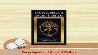 PDF  Encyclopedia of Ancient Deities Download Full Ebook