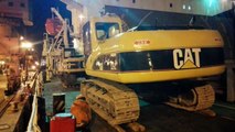 CAT 325C Excavator and Used Dump Truck Ship to Ghana