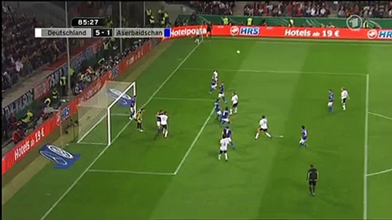 Germany Azerbaijan 5 1 Badstuber Deutschland Aserbaidschan EC Qualifiers