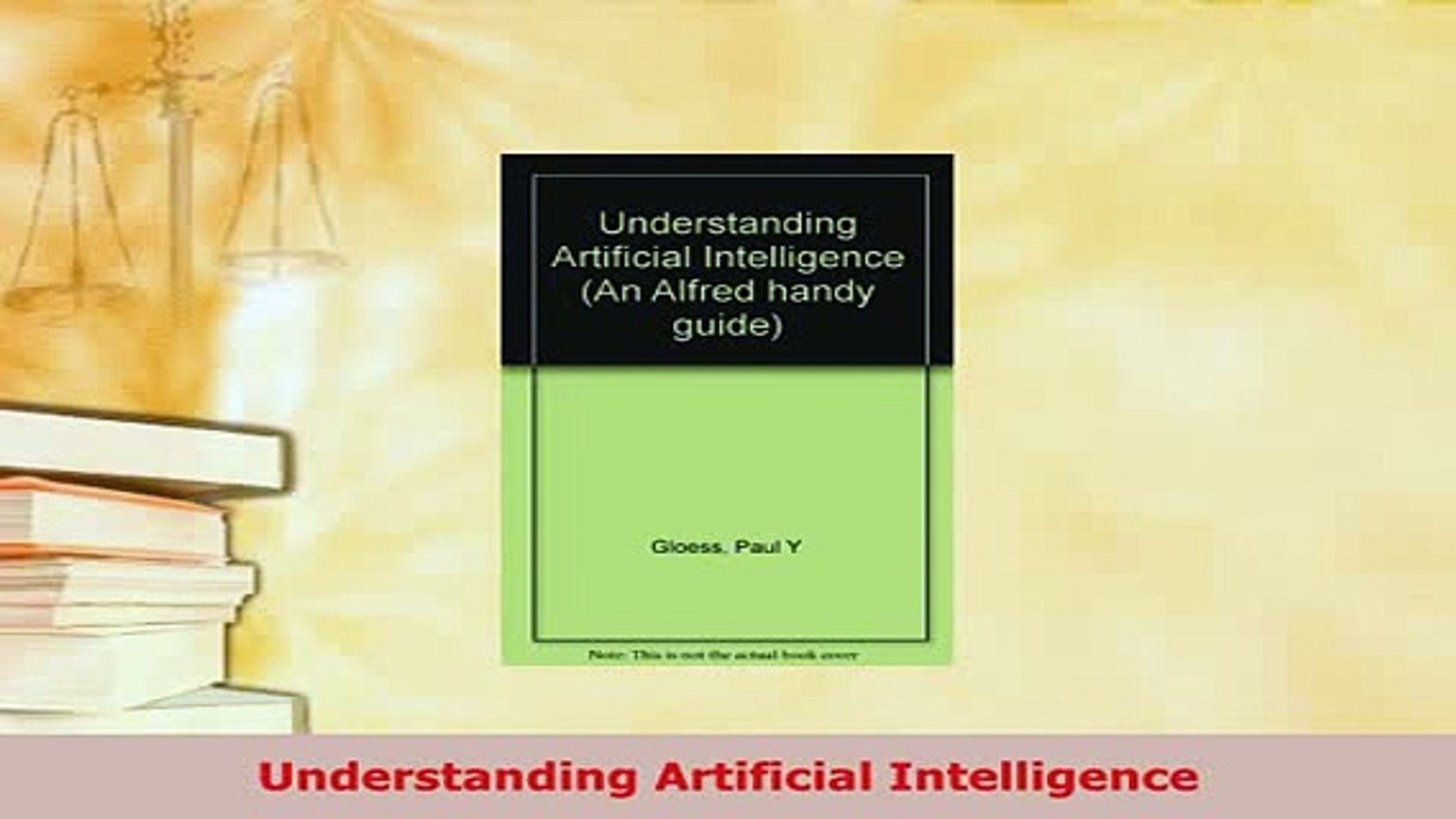 PDF  Understanding Artificial Intelligence Download Online