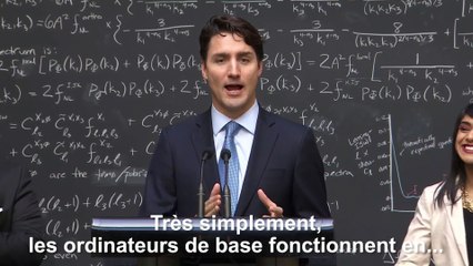 Justin Trudeau montre à nouveau à quel point il est swag (et intelligent) (et cultivé)