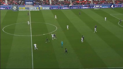 4-0 Angel Di Maria Goal - PSG vs Caen - 16.04.2016