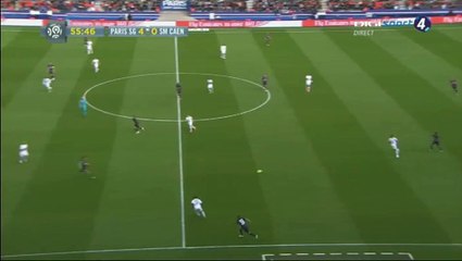 5-0 Zlatan Ibrahimovic Goal - PSG vs Caen - 16.04.2016