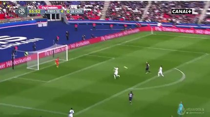 Ibrahimovic Goal -  5-0 Paris Saint Germain vs Caen 16.04.2016