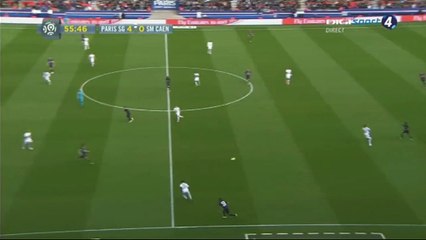 5-0 Zlatan Ibrahimovic Goal - PSG vs Caen - 16.04.2016 HD