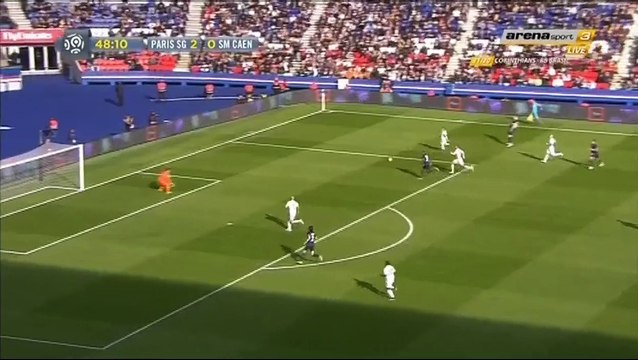 3-0 Edinson Cavani Goal HD - PSG 3 - 0 Caen 16.04.2016 HD
