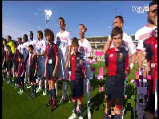 سيف ذَا دريم فى مباراة كاربي و جنوى - و المعلق حسن العيدروس يتكلم عن برنامج أنقذ الحلم