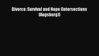 Read Divorce: Survival and Hope (Intersections (Augsburg)) PDF Online
