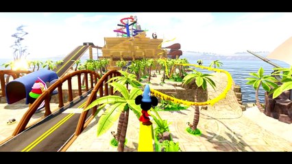 HULK Mickey Mouses Car & Having A Good Time With Donald Duck!